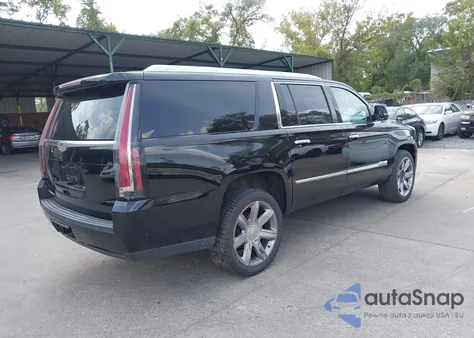 2017 Cadillac Escalade Esv Premium Luxury z USA, uszkodzony, nr VIN 1GYS4JKJ4HR236421